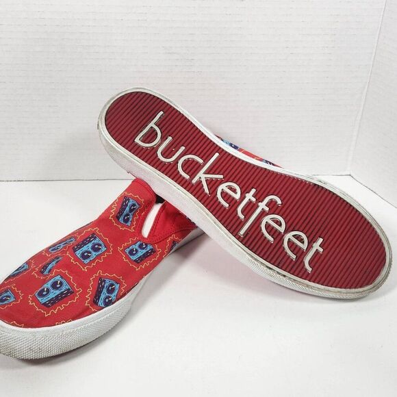 Lollapalooza 2014 Bucketfeet Sneakers Men's Size 10 - Picture 3 of 5